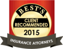 Best's Client Recommended Insurance Attorneys | 2015